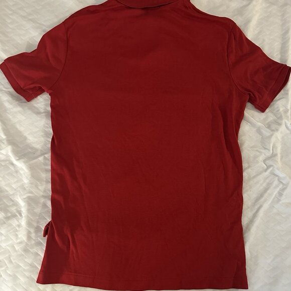 Polo Ralph Lauren Mens Red Polo Shirt Sz L Large - Picture 3 of 4